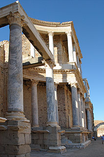 Bühne des Teatro Romano